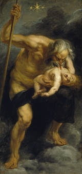 Cronos devorant els seus fills (Rubens)