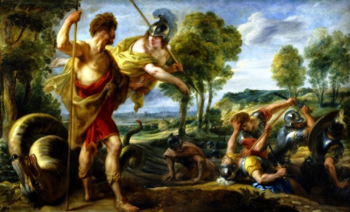 Cadme i Minerva (pintura de Jacob Jordaens)