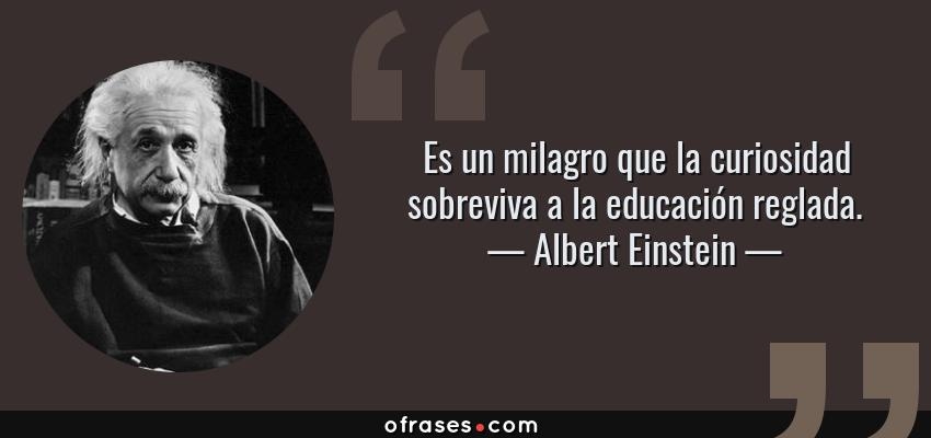 Einstein i la curiositat